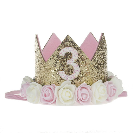 Title 1, Childrens Hair Band Crown Hair Accessories Bab...