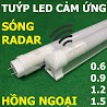 Bóng Đèn Tuýp Led Cảm Ứng Chuyển Động Cảm Biến Sóng Radar Hồng Ngoại Ánh Sáng Tự Động Tắt Bật Tube Ống Đui ..