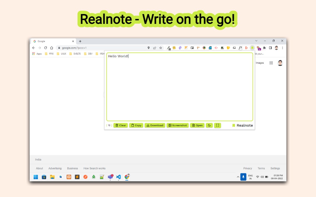 Realnote Preview image 0