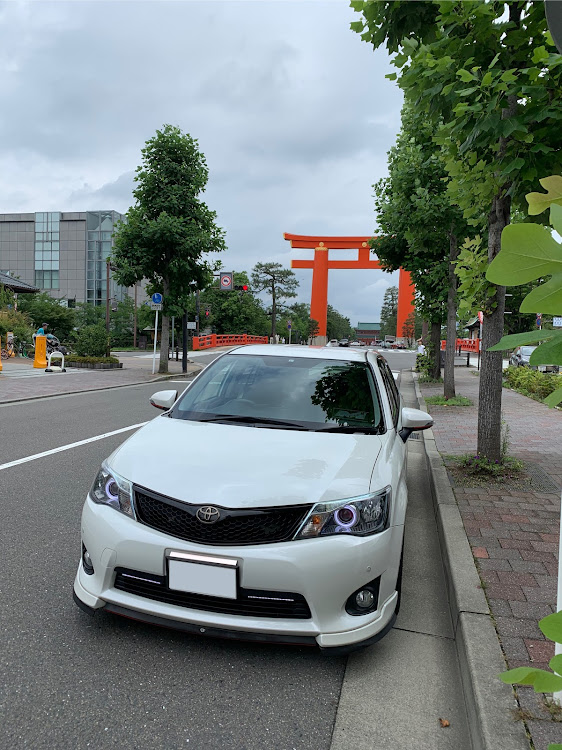 カローラフィールダーのclub.M・コロナウイルスに負けるな・平安神宮⛩️に関するカスタム事例の投稿画像1枚目