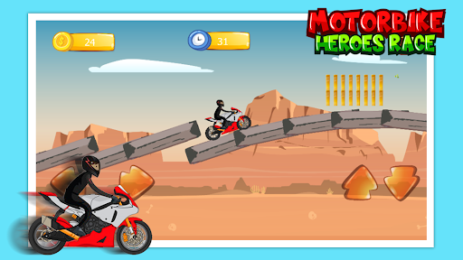 Motorbike Heroes Race