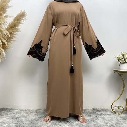 Title 7, Long Sleeved Lace Patchwork Dress, stylish and ...