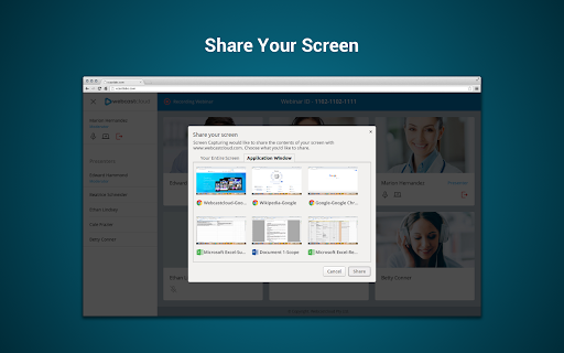 WebcastCloud Screen Share