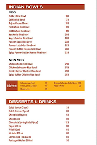 Rolls & Bowls Company menu 3