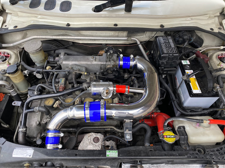 コペンのコペン・L880K・パワーハウスDTM・インテークパイプに関するカスタム事例の投稿画像2枚目