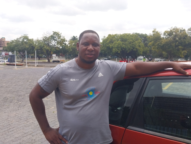 Brian Ndebele, a driving school instructor, thinks the state of the roads add to the challenges of learning to drive in Johannesburg.