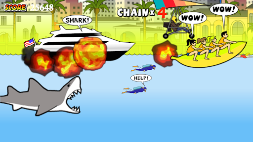 Shark Bite Simulator:Hungry Shark Attack  APK MOD screenshots 6