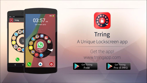 Trring- Launcher on Lockscreen