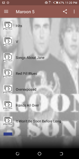 Maroon 5 Songs