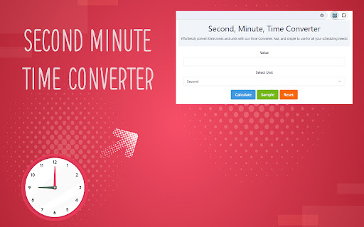 Second, Minute, Time Converter