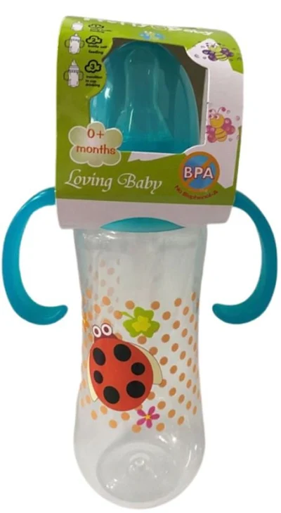 AP FEEDING BOTTLE BPA FREE 250ML GREEN COLOR BOX