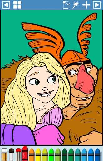 Princess Coloring Book : Part2