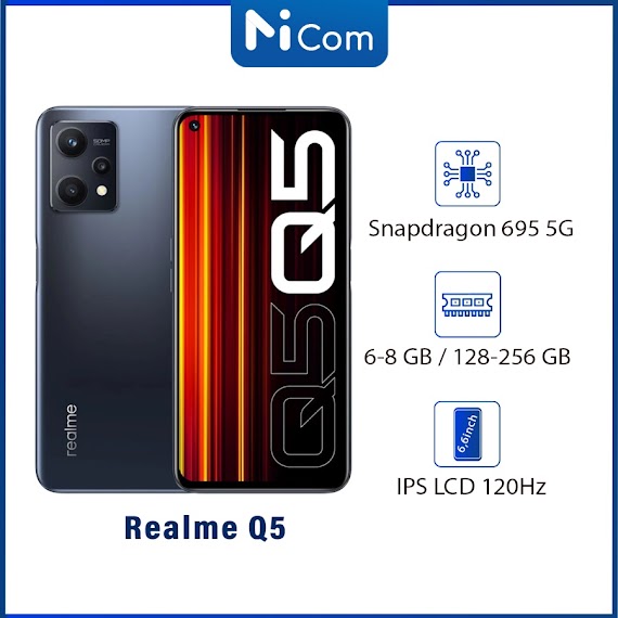 Điện Thoại Realme Q5 - Snapdragon 695 - Nguyên Seal Bh 1 Năm