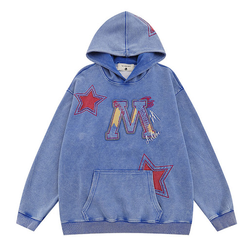Title 5, Mens American-style Retro Hip Hop Letters Embr...