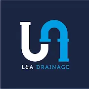 L & A Drainage Logo