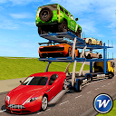 Herunterladen Car Transport Trailer Truck : Parking Gam Installieren Sie Neueste APK Downloader