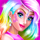 Modern Princess Rainbow Makeup