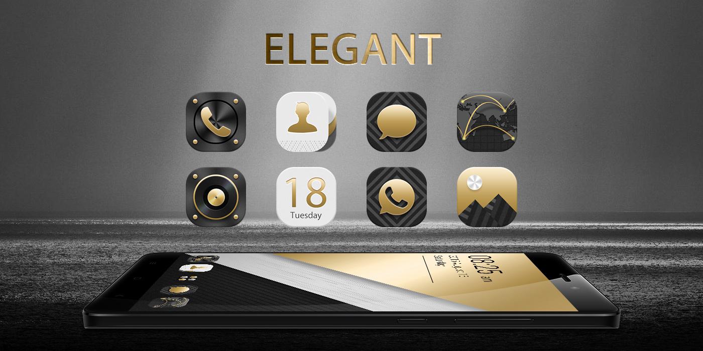 Elegant Go Launcher Theme Android Apps Appagg