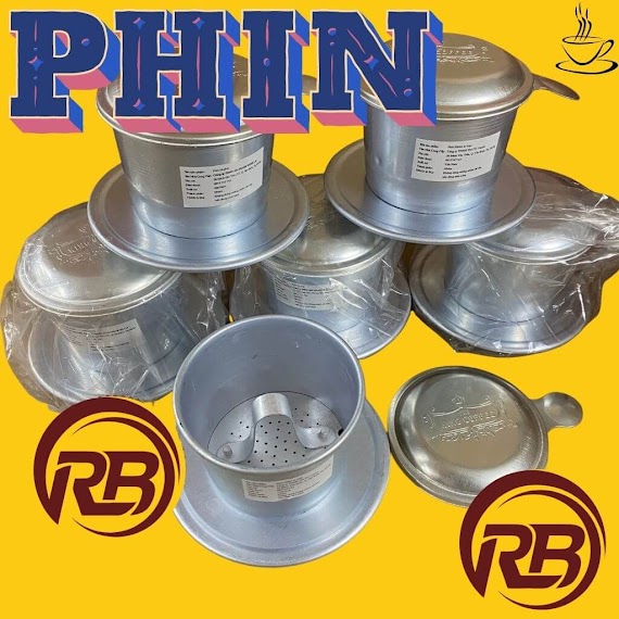 Phin Nhôm Pha Cà Phê 25G, Phin Pha Cà Phê Giữ Nhiệt Tốt Bền Đẹp Dễ Sử Dụng - Logo King Coffee