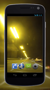 4K Night City Driving Video Live Wallpaper - náhled