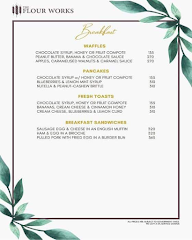 The Flour Works menu 6