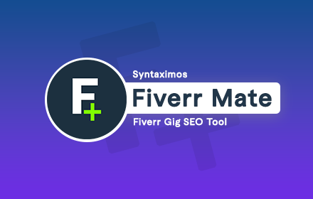 Fiverr Mate: Fiverr Gig SEO Tool small promo image