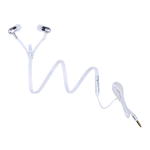 Title 3, Trendy Metal Luminous Fluorescence Zipper Earph...