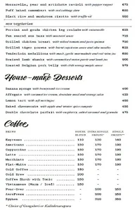 Perch Wine & Coffee Bar menu 2