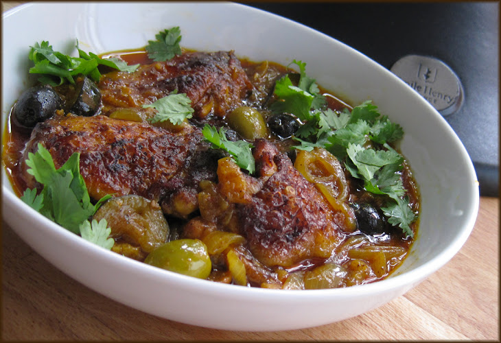 recipe cooker slow tagine Recipe Preserved Yummly Olives and with   Chicken Tagine Lemons