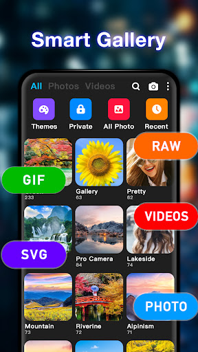 Screenshot Gallery - Photo Gallery App