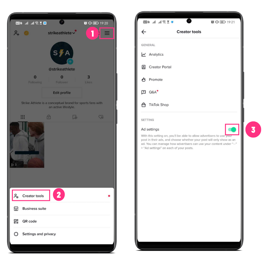 Activating Authorization Codes for TikTok Spark Ads: Creator Tools