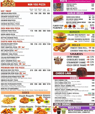 Chicago Pizza menu 2