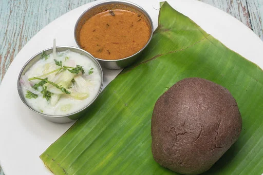 Ragi Balls 2pc + Chicken Fry 1 Plate