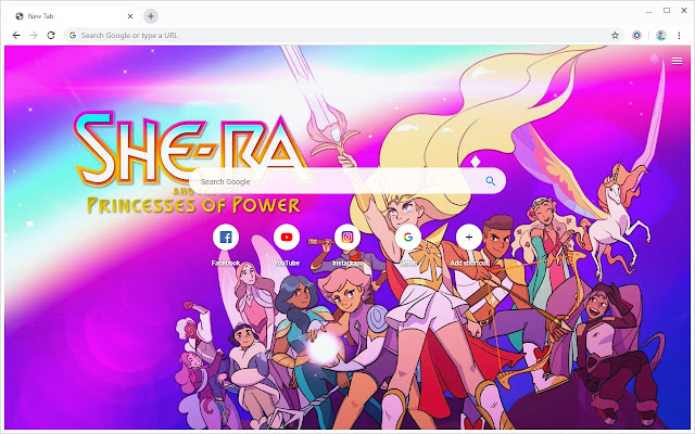 She-Ra and the Princesses of Power New Tab