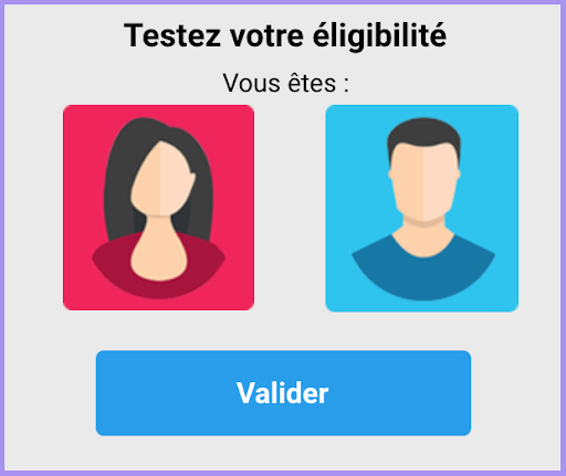 Test éligibilité