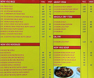 Irfan Chinese Centre menu 2