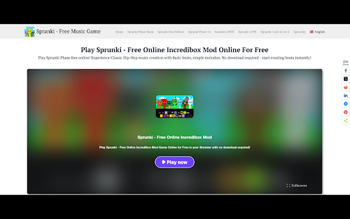 Spranki – Free Sprunki & Incredibox Mods Online screenshot 1