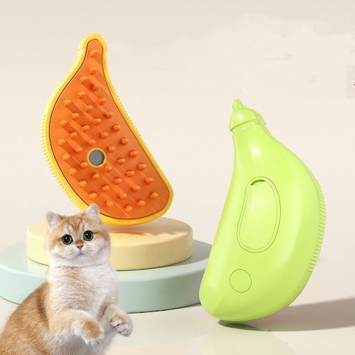 Title 6, 3 in 1 Pet Steam Brush Cat Dog Cleaning Steamy ...