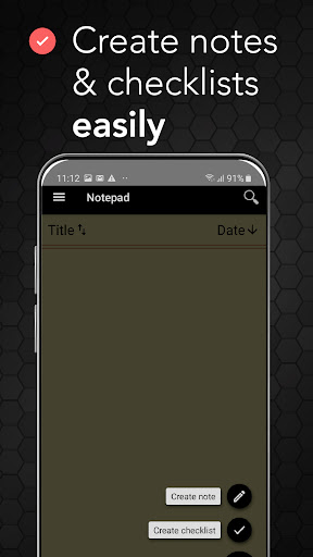 Screenshot Notepad – Notes and To Do List