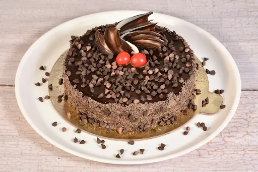 Dark Choco Chips Cake