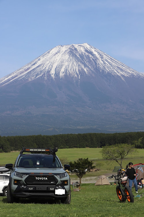 RAV4のふもとっぱら・精進湖・芝桜の渋滞に関するカスタム事例の投稿画像2枚目