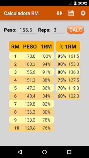 Calculadora RM