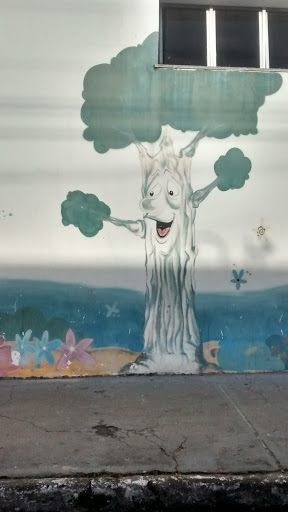 Mural Árvore Feliz