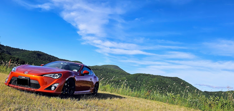 86のガラスリペア・秋晴れドライブ・洗車に関するカスタム事例の投稿画像1枚目