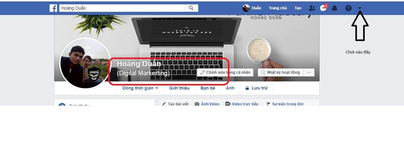 Tối ưu Profilie Facebook