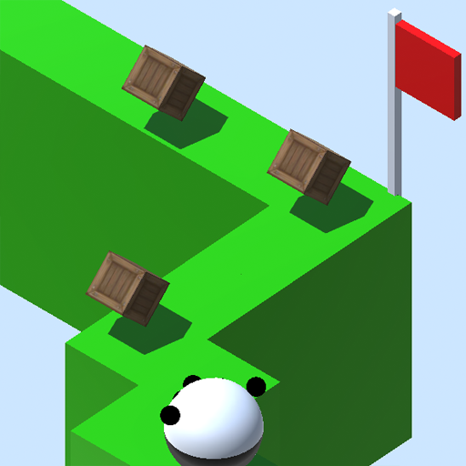 Zig Zag Rolling Panda icon