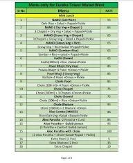 Joshi Bhavan - Breakfast, lunch, dinner menu 1