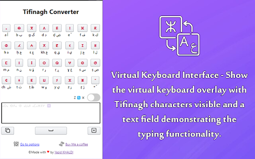 Tifinagh Converter