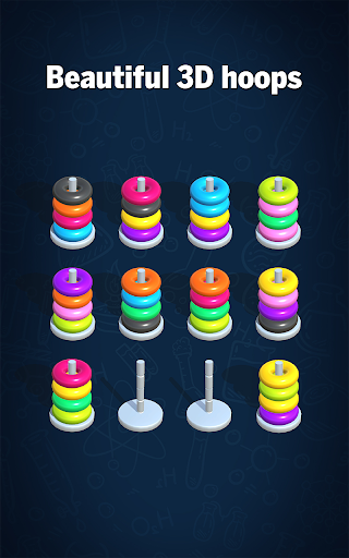 Screenshot Hoop Sort Puzzle: Color Ring