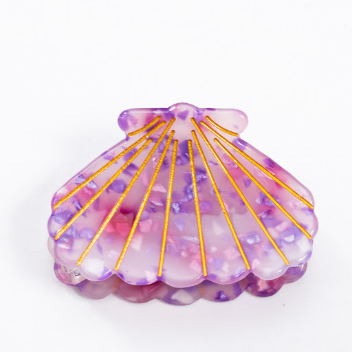 Title 3, Small Shell Grip Hair Headdress Barrettes, secu...